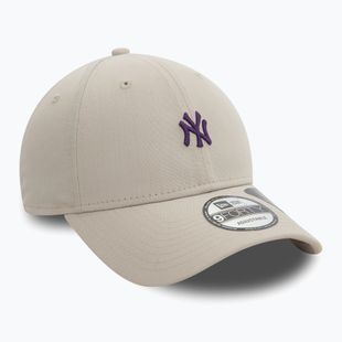 Cappello da baseball New Era Repreve Mini Logo 9FORTY New York Yankees beige chiaro