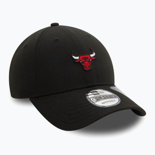 Cappello da baseball New Era Repreve Mini Logo 9FORTY Chicago Bulls nero