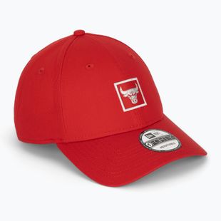 Cappello da baseball New Era Metallic Patch 9FORTY Chicago Bulls rosso