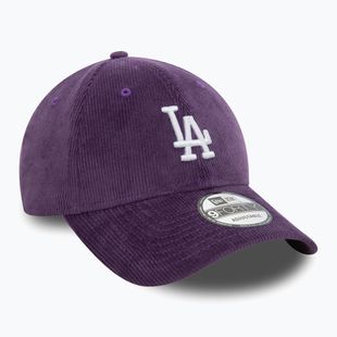 Cappello da baseball New Era Cord 9FORTY Los Angeles Dodgers viola scuro