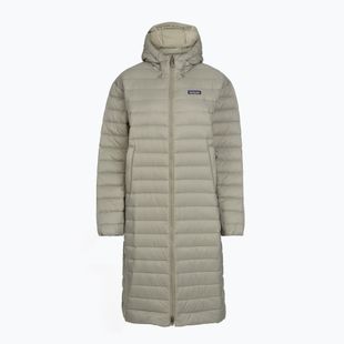 Parka da donna in piuma Patagonia Recycled Down Sweater color verde fiume
