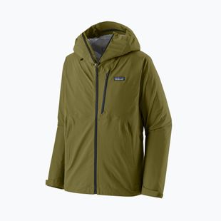 Giacca Patagonia Granite Crest Rain da uomo verde stagno