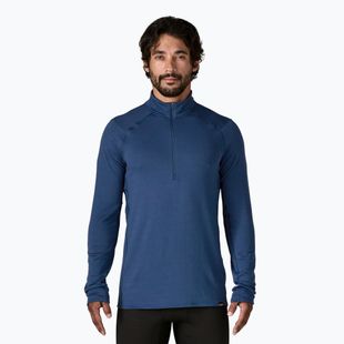 Felpa uomo Patagonia Cap Thermal Weight Zip Neck clement blue