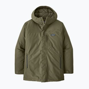 Piumino Patagonia Windshadow Parka da uomo verde bacino