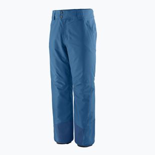 Pantaloni da sci Patagonia Insulated Powder Town da uomo, blu clemente