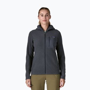 Felpa in pile da donna Patagonia R1 Air Full-Zip Hoody smolder blue