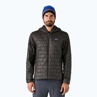 Piumino da uomo Patagonia Nano Puff Hoody nero