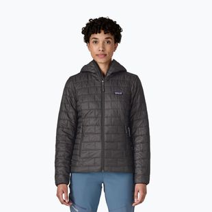 Felpa con cappuccio Patagonia Nano Puff donna, nero