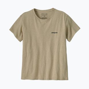 Maglietta da donna Patagonia P-6 Logo Responsabili-Tee in pomice