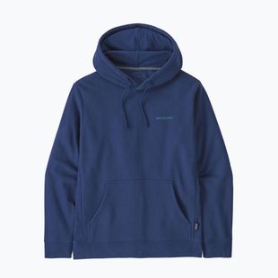 Uomo Patagonia Boardshort Logo Uprisal Hoody blu chiaro