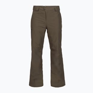Pantaloni da sci Patagonia Insulated Powder Town da uomo marrone merlow