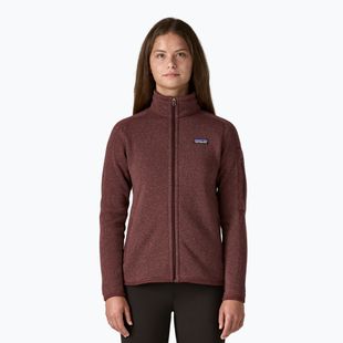 Felpa da trekking in pile Patagonia Better Sweater Donna rubino scuro