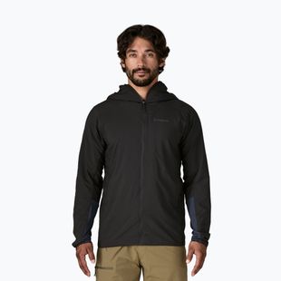 Giacca ibrida da uomo Patagonia Nano-Air Ultralight Full-Zip Hoody nera