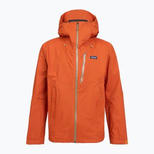 Giacca antipioggia da uomo Patagonia Granite Crest Rain coal orange
