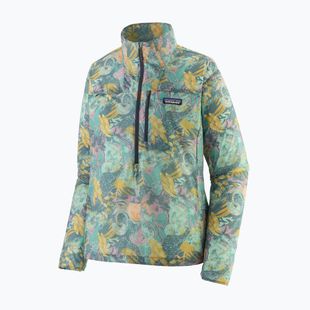 Felpa da donna Patagonia Houdini Stash 1/2-Zip moon tripper/blue sage