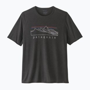 T-shirt da uomo Patagonia Cap Cool Trail Stratapeaks ink black