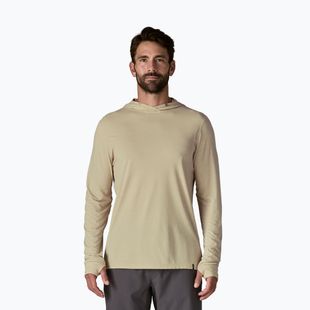 Felpa da uomo Patagonia Capilene Ultra Hoody pumice/dyno white x-dye