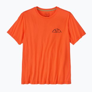 Maglietta da uomo Patagonia Repair Shop orange peel