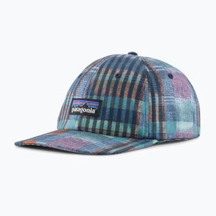 Cappellino con visiera Patagonia P-6 Label Trad melt away/still blue