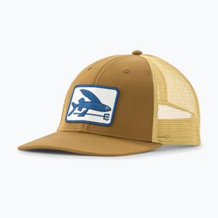 Cappellino da donna Patagonia Flying Fish LoPro Trucker flying fish fork/bobcat brown