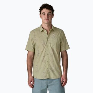 Camicia da uomo Patagonia Go To ocean blooms/weathered stone