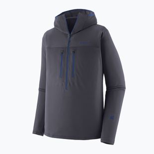 Felpa da uomo Patagonia R1 Ultralight Hoody smolder blue