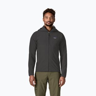 Giacca softshell da uomo Patagonia R1 TechFace Hoody black