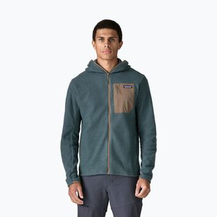 Felpa da trekking uomo Patagonia R1 Air Full-Zip Hoody summit blue