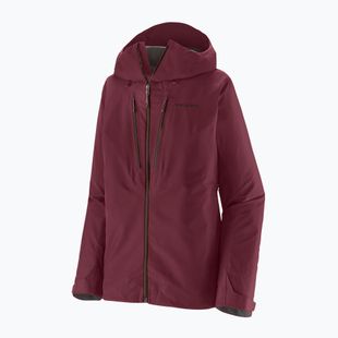 Giacca impermeabile da donna Patagonia Triolet berry fig
