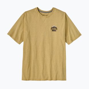 T-shirt da uomo Patagonia Great Waves Responsibili-Tee lynx tan