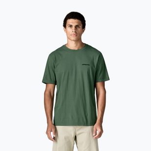 T-shirt da uomo Patagonia P-6 Logo canopy green