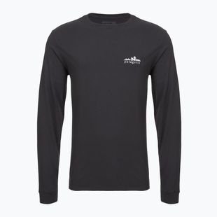 Longsleeve da uomo Patagonia Fitz Roy Foothills LS ink black