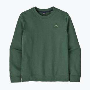 Felpa da uomo Patagonia Fitz Roy Massif Daily Crew Canopy Green