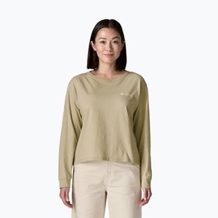 Longsleeve da donna Patagonia Hut Tripper Easy Cut weathered stone