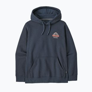 Felpa da uomo Patagonia Great Waves Uprisal Hoody Summit Blue