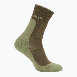 Icebreaker Merino Hike+ Medium Crew calze da uomo loden/lichen