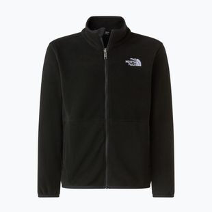 Felpa per bambini The North Face Glacier Full Zip tnf black