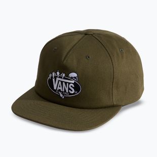 Cappellino con visiera Vans Show Off Unstructured mossy olive
