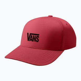 Berretto con visiera Vans Stretch Logo Snapback crimson haze