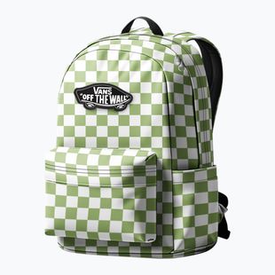 Zaino urbano per bambini Vans Old Skool Grom Check 18 l checkerboard lime burst