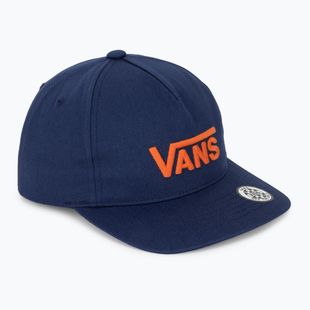 Berretto con visiera per bambini Vans Drop V Logo Snapback deep indigo