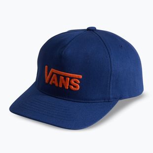 Berretto con visiera per bambini Vans Drop V Logo Snapback deep indigo