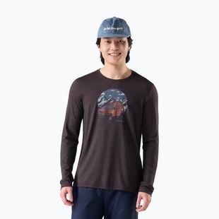 Longsleeve da uomo Smartwool First Chair Pursuit Active LS mink heather
