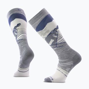 Calze da sci Smartwool Ski Full Cushion Chute the Moon OTC light gray