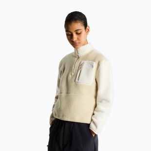 Pile donna The North Face Yumiori 1/4 Zip desert stone/wh