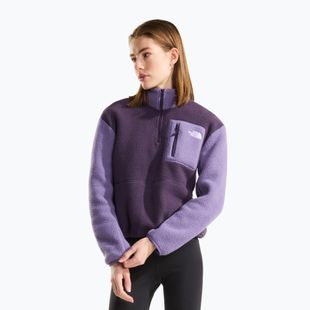 Pile donna The North Face Yumiori 1/4 Zip endless dusk/gr
