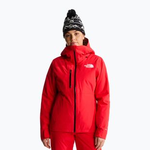 Giacca da sci da donna The North Face Descendit elevation red