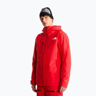 Giacca da sci da uomo The North Face Descendit elevation red