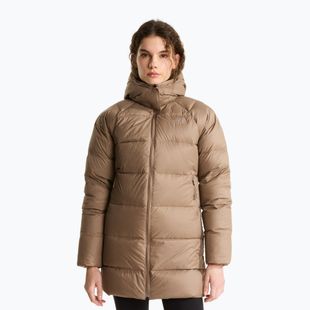 Piumino da donna The North Face Hydrenalite City Down Hooded garnet