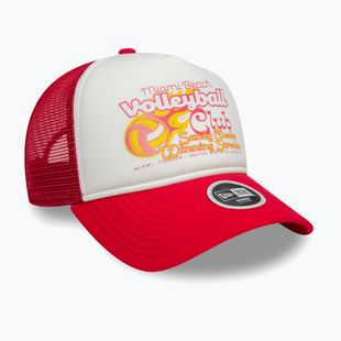 Cappello da baseball New Era Foam Trucker rosa brillante